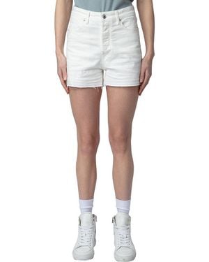 Zadig & Voltaire Sissi Denim Eco Short - White