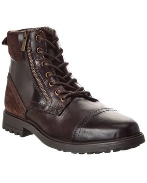 Dune Cayden Leather Boot - Brown