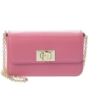 Sac Furla 1927 Cosy Bandoulière Rose Cuir - Occasion Bon état - Prix Neuf 402€