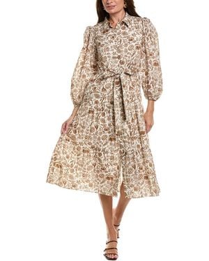 Garrie B Midi Dress - Natural