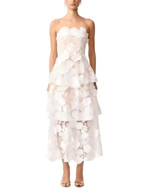 Emma way Midi Dress - White