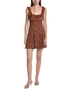 Saltwater Luxe Printed Mini Dress - Red