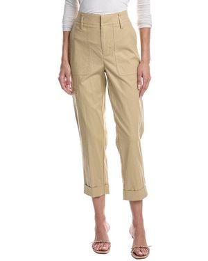 Vince Linen-Blend Utility Pant - Natural
