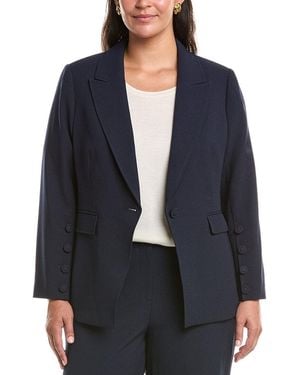 Tahari Plus Blazer - Black