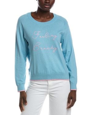 Tommy Bahama Feeling Beachy Cashmere-Blend Jumper - Blue