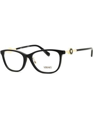 Versace 55Mm Optical Frames - Black