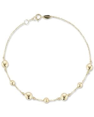 Ember Fine Jewelry 14K Bubble Station Bracelet - Natural