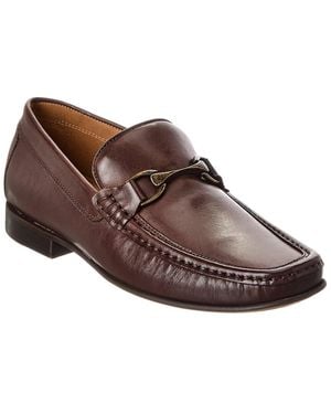 Donald J Pliner Dannie Leather Loafer - Brown