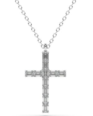 Lab Grown Diamonds 14K 3.00 Ct. Tw. Lab-Grown Diamond Necklace - White