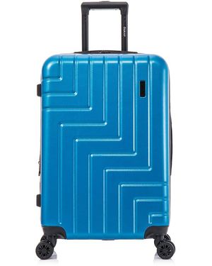 DUKAP Zahav Lightweight Expandable Hardside Spinner Luggage 24" - Blue