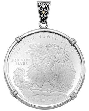 Samuel B. Pendant - White