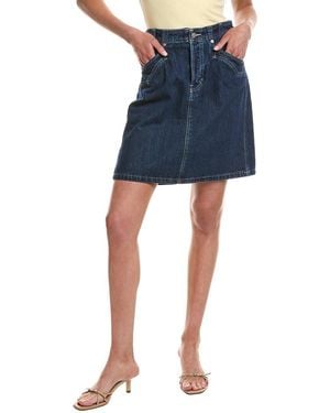 Free People Suzy Denim Midi Skirt - Blue