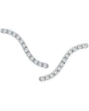 Diamond Select Cuts 14K 0.48 Ct. Tw. Diamond Earrings - Metallic