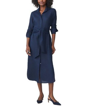 J.McLaughlin Orla Linen Dress - Blue