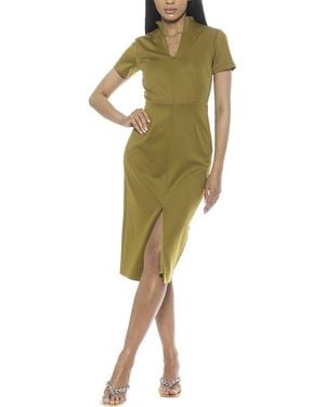 Alexia Admor Acadia Sheath Dress - Green