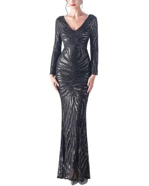 KALINNU Maxi Dress - Blue