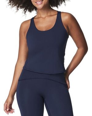 Spanx Contour Crossback Shelf Tank - Blue