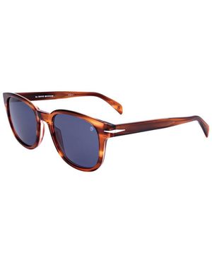 David Beckham 52Mm Sunglasses - Blue