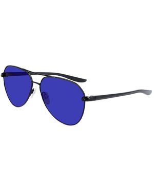Nike City Aviator M Dj0887 61Mm Sunglasses - Blue