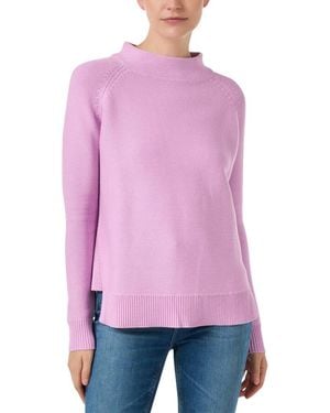 Kinross Cashmere Jumper - Purple