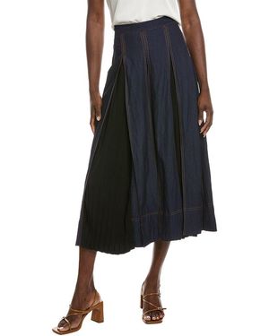 Gracia A-Line Skirt - Black