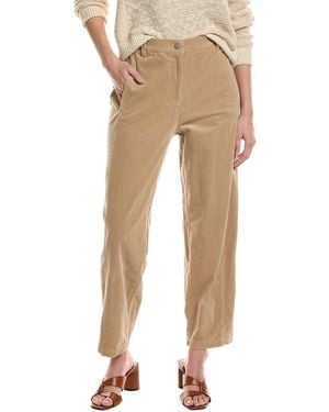 Eileen Fisher Corduroy Lantern Pant - Natural