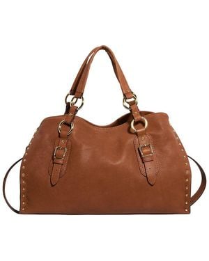 Aimee Kestenberg Rodeo Large Leather Satchel - Brown