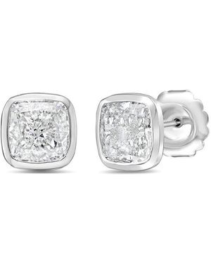 Diana M. Jewels Diana M. 14K 10.00 Ct. Tw. Lab-Grown Diamond Stud Earrings - Metallic