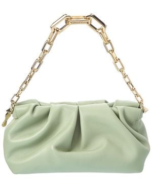 Christian Louboutin Eva Small Leather Pouchette - Green