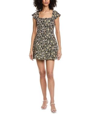 Amanda Uprichard Abella Mini Dress - Black