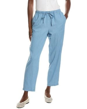 Eileen Fisher Tapered Ankle Pant - Blue
