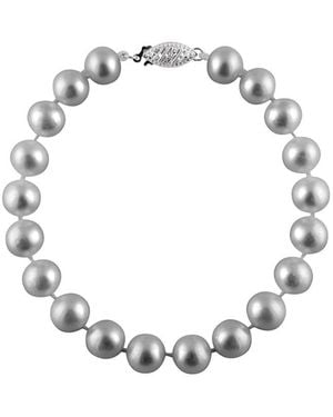 Splendid 14k 7-7.5mm Pearl Bracelet - Metallic