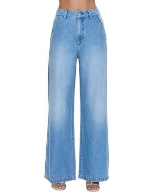 Pistola Dalia Palo Alto Wide Leg Jean - Blue
