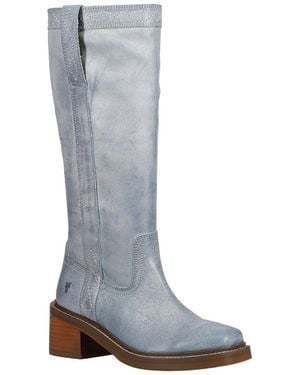 Frye Kate Pull On Leather Boot - Blue