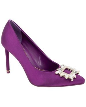 Kenneth Cole Quinnly Jewel Satin Pump - Purple