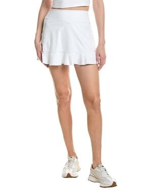 Beyond Yoga Spacedye Dare To Flare Skirt - White