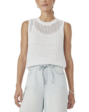 Splendid Camellia Tank - White