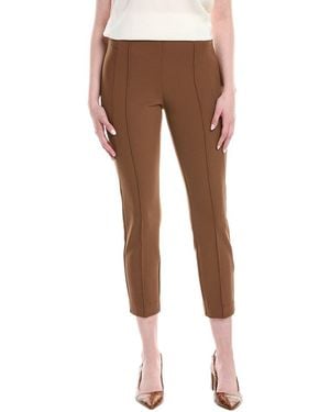 Lafayette 148 New York Petite Gramercy Pant - Brown