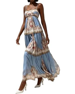 Emma way Maxi Dress - Blue