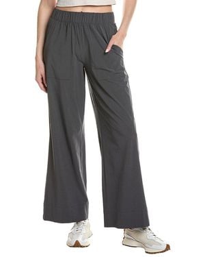 Beyond Yoga 31In Easy Wide Leg Pant - Gray