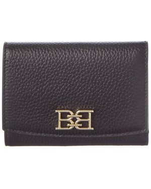 Bally Leather Card Case - Grey
