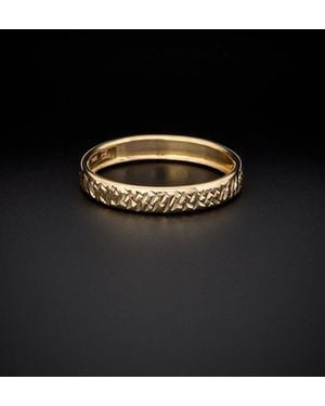 Italian Gold 14k Ring - Black