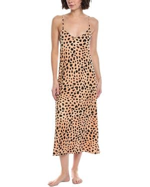 Room Service Pjs Maxi Chemise - Natural