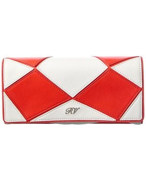 Roger Vivier Leather Wallet - Red