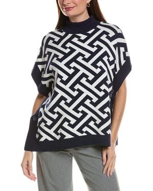 tyler boe Blankley Signature Wool-Blend Caplet - Black