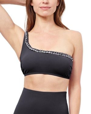 Gottex Kundala One Shoulder Bikini Top - Black