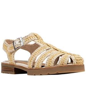 Donald J Pliner Layna Raffia Sandal - Metallic