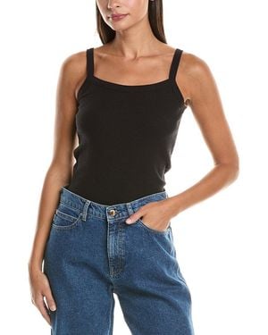 DL1961 Ribbed Tank - Black