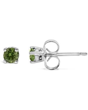 Haus of Brilliance 0.15 Ct. Tw. Diamond Stud Earrings - White