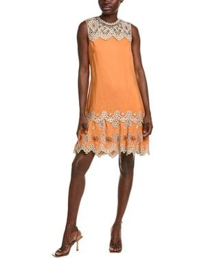 Kobi Halperin Gracie Mini Dress - Orange